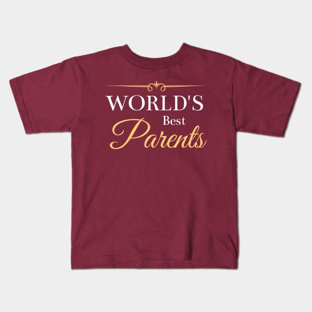 parents day Kids T-Shirt by TeeZona